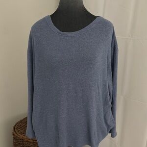 LA CERA XS Women's Blue Top